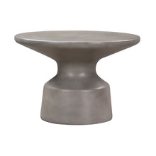 Load image into Gallery viewer, Concrete Round Coffee Table - Gray

