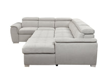 Load image into Gallery viewer, 125&quot; Modern U Shaped 7-seat Sectional Sofa Couch with Adjustable Headrest, Sofa Bed with Storage Chaise-Pull Out Couch Bed for Living Room ,Beige

