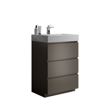 Load image into Gallery viewer, Alice - Bathroom Vanity With Sink, Large Storage Freestanding Bathroom Vanity For Modern Bathroom, One-Piece Sink Basin Without Drain And Faucet
