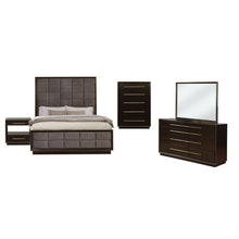 Load image into Gallery viewer, Prescott - 5 Piece California King Bedroom Set - Dark Brown
