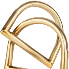 Load image into Gallery viewer, Abstract Modern Tabletop Sculpture - Gold
