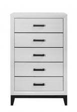 Load image into Gallery viewer, Wood Five Drawer Standard Chest - White
