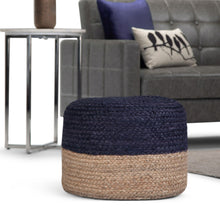 Load image into Gallery viewer, Lydia - Handcrafted Round Pouf
