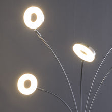 Load image into Gallery viewer, 5 Light Contempo Arc LED Floor Lamp - Silver
