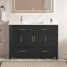 Load image into Gallery viewer, Bathroom Vanity With Sink Combo, 4 Soft Close Doors And 4 Drawers
