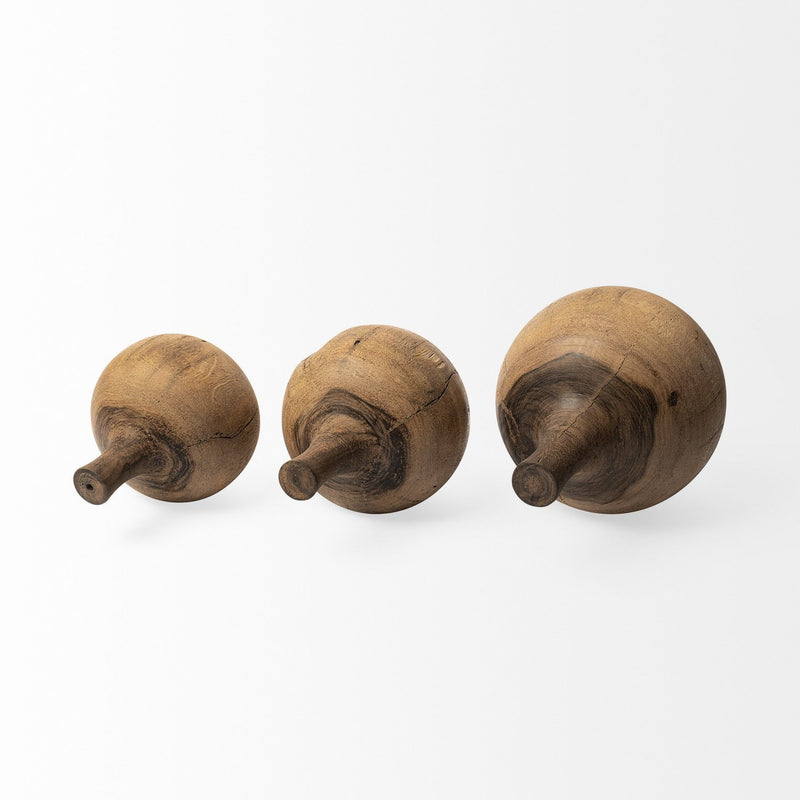 Abstract Cylinder Table Vase (397532) - Brown