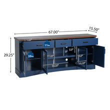 Load image into Gallery viewer, Modern TV Console &amp; Adjustable Shelves
