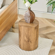 Load image into Gallery viewer, Cylindrical End Coffee Table, Living Room Furniture - Wood
