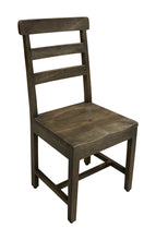 Load image into Gallery viewer, Wood Ladder Back Dining Side Chairs (Set of 2) - Dark Brown
