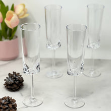 Load image into Gallery viewer, Oval Halo - Acrylic Champagne Flutes (Set of 4)

