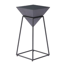 Load image into Gallery viewer, Pedestal End Table - Black
