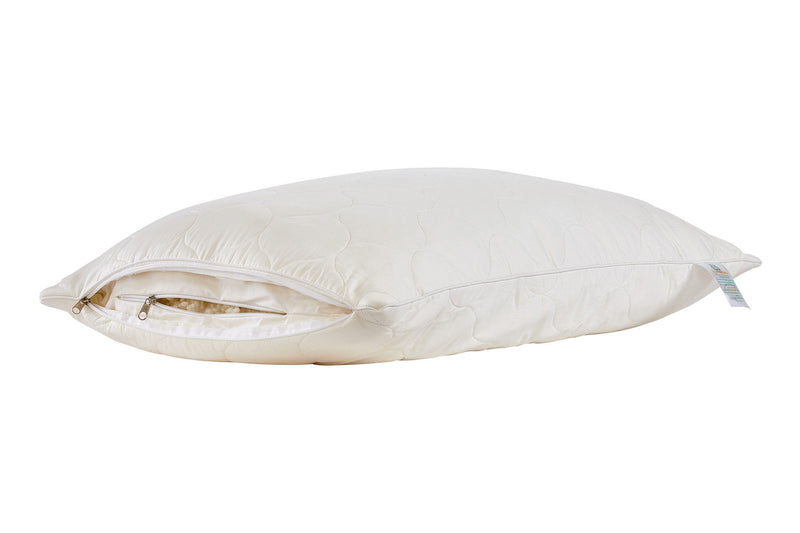 Cotton Wool Hypoallergenic Bed Pillow - Queen
