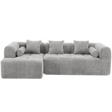 Load image into Gallery viewer, Sectional Free Combined Sofa With 2 Side Pockets
