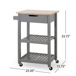 Tattnall - Kitchen Cart With Wheels