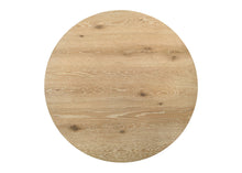 Load image into Gallery viewer, Tate - Round Dining Table With Metal Base - Oak Finish
