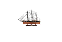 Load image into Gallery viewer, Hand Painted Boat - Brown / Black
