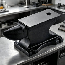 Load image into Gallery viewer, 100 Lbs Single Horn Anvil - Black
