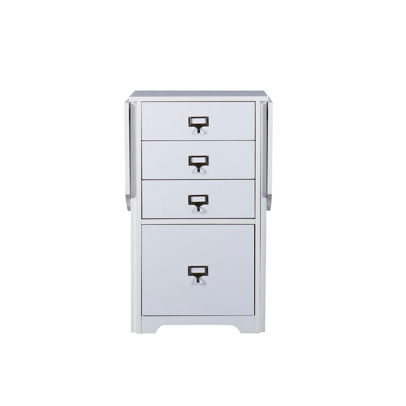 Fold-out Organizer Craft Desk - White