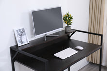 Load image into Gallery viewer, Console Table Narrow Modern Entryway Table Small Behind Couch Table Skinny Sofa Table Hallway Table For Living Room - Black
