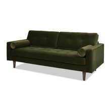 Load image into Gallery viewer, Nicholas - Mid-Century Modern Sofa - Olive Green
