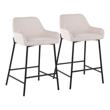 Load image into Gallery viewer, Daniella - Industrial Fixed Height Counter Stool (Set of 2)

