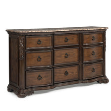 Load image into Gallery viewer, 9 Drawers Dresser - Brown / Coffee

