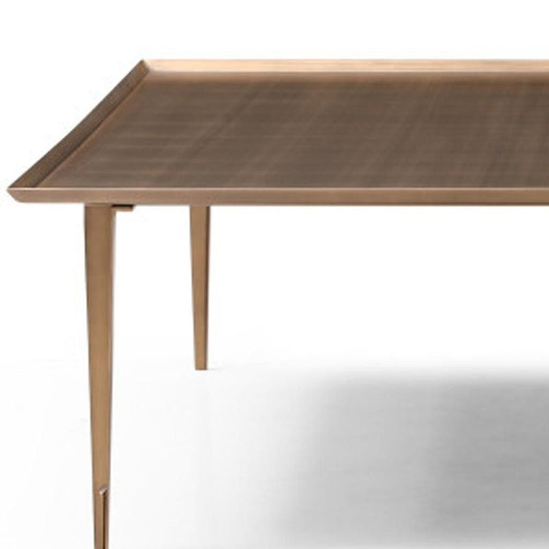 Square Coffee Table - Bronze / Copper