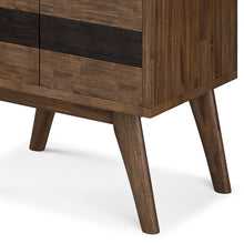 Load image into Gallery viewer, Clarkson - Bookcase With Storage - Rustic Natural Aged Brown
