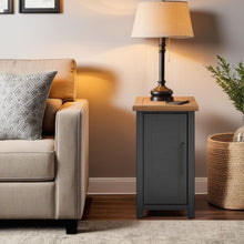 Load image into Gallery viewer, Chairside Table - Black / Whiskey
