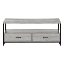 Load image into Gallery viewer, 47" Cabinet Enclosed Storage TV Stand - Gray
