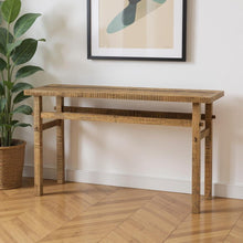 Load image into Gallery viewer, Solid Wood Distressed Console Table (605611) - Brown
