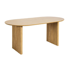 Load image into Gallery viewer, 33" Solid Wood Oval Bar Table - Yellow
