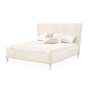 La Terrazza - Queen Panel Bed - Creamy Pearl