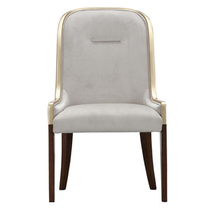 Houston - Dining Side Chair (Set of 2) - Porcini / Walnut