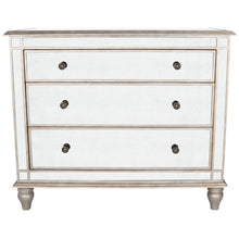 Load image into Gallery viewer, Rectangle Three Drawer Console Storage Chest - Mirrored
