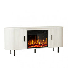 Load image into Gallery viewer, Fireplace TV Stand With Fireplace (734223) - White
