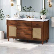 Load image into Gallery viewer, Bathroom Vanity With Sink, 5 Legs, Soft Close Drawers
