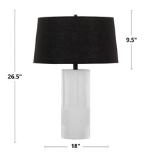 Load image into Gallery viewer, Petra - Contemporary Table Lamp (Set of 2) - Cream / Black
