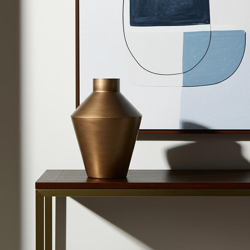 Trumpet Table Vase - Antiqued Bronze