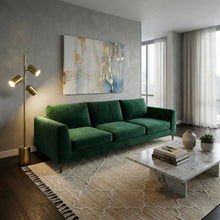 Load image into Gallery viewer, Harmony - Floor Lamp With Rotary Switch Triple Spots Block Base - Gold
