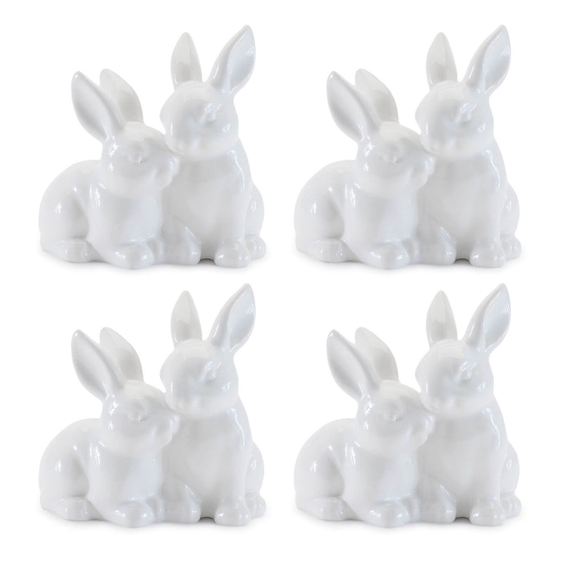 Rabbit Figurine (Set of 4) - White