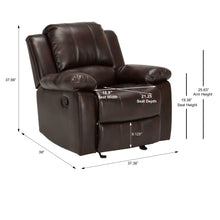Load image into Gallery viewer, Charlotte - Glider Recliner With Classic Style
