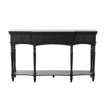 Load image into Gallery viewer, Retro Console Table With 3 Soft Close Drawers
