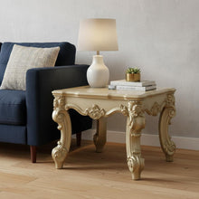 Load image into Gallery viewer, Patina Manufactured Wood Square End Table - Gold
