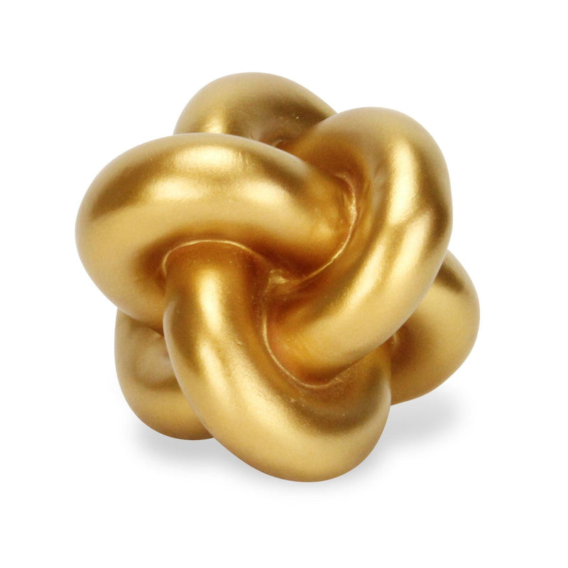 Knot Tabletop Sculpture - Gold