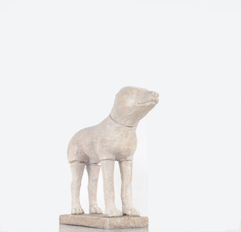 Hand Painted Figurine Tabletop Sculpture - Natural