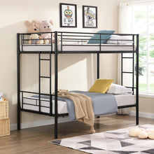 Load image into Gallery viewer, METAL BUNK BED BLACK
