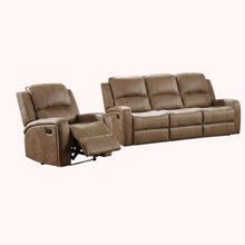 Load image into Gallery viewer, Modern Living Room Set With Square Armrest, Cushion Backrest
