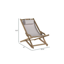 Load image into Gallery viewer, Arcadia - Outdoor Sling Chair With Pillow
