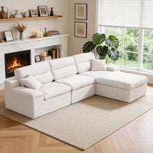 Load image into Gallery viewer, Corner Chaise Sofa With High Backrest
